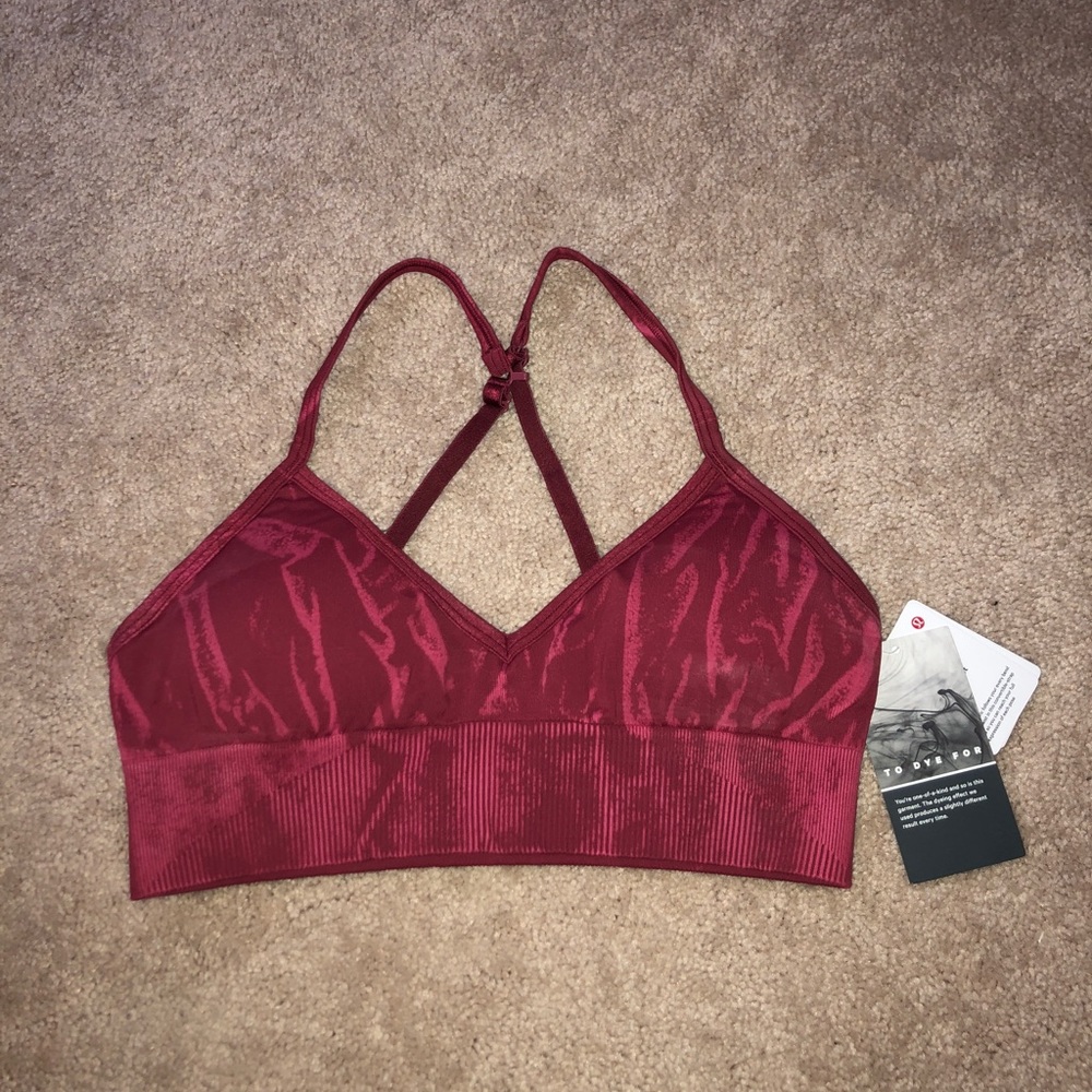 Lululemon Ebb to street bra A/B